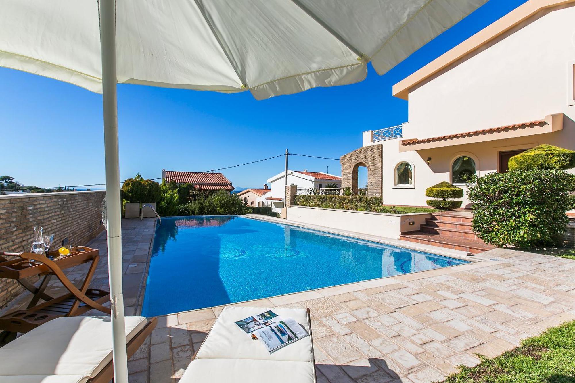 Villa Melia Sounion Exterior foto