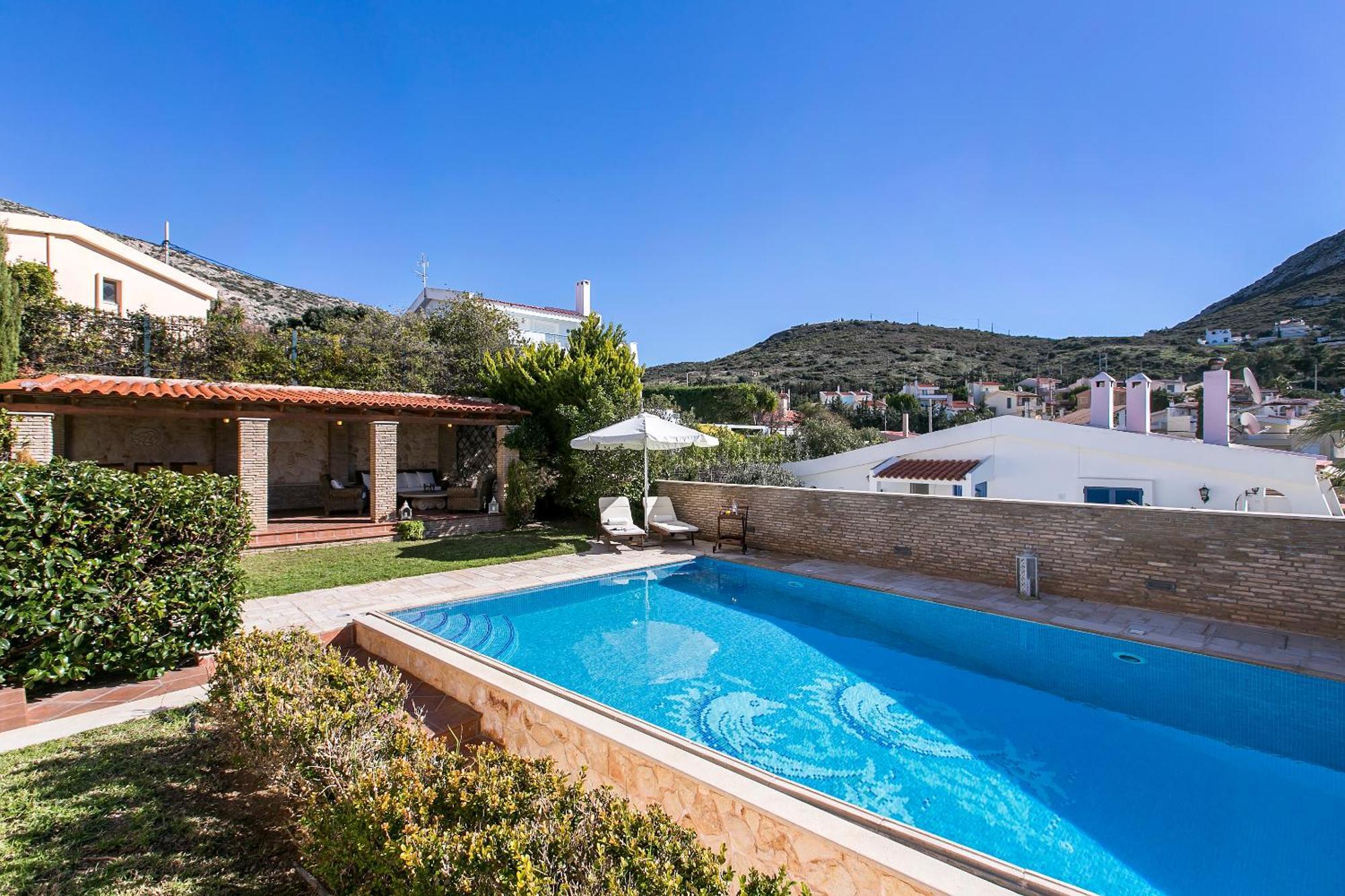 Villa Melia Sounion Exterior foto