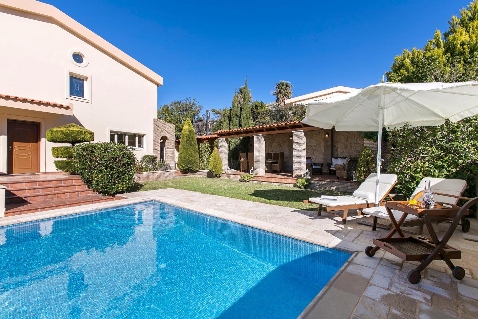 Villa Melia Sounion Exterior foto